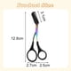 thumbnail image 5 of Tijeras De Acero Inoxidable De Color Para Cejas Con Peine, Tijeras Para Recortar Cejas, Herramienta De Maquillaje Para Recortar Cejas, Peine, 5 of 5