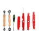 thumbnail image 3 of Kit De Rodillos Estriados Para Pantalla De Ventana 7 En 1, Ruedas Con Rodamientos De Acero Y Nailon Resistentes, 3 of 5
