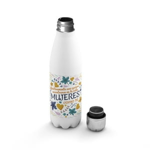Creango - Botella Agua Termica Mujer De Acero Inoxidable