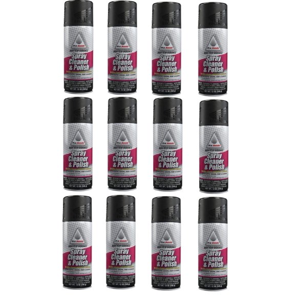Spray Limpiador y Pulidor Piuess 12oz Paquete de 12