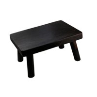 Bothyi - Taburete Portátil Japonés Pequeño Para El Suelo, Mesa Para Cama Alta, Lavabo Al Lado