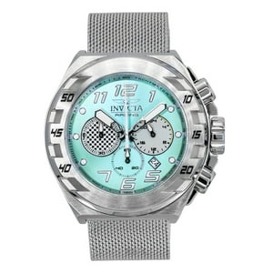 Reloj Invicta Racing Stainless Steel Turquoise Dial Quartz 47202 Men'S Watch