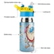 thumbnail image 3 of Ren y Stimpy Botella de Agua con Tapa Pop Top de Un Toque, Acero Inoxidable, a Prueba de Fugas, para Deportes, Botella Infantil azul 12 oz, 3 of 6