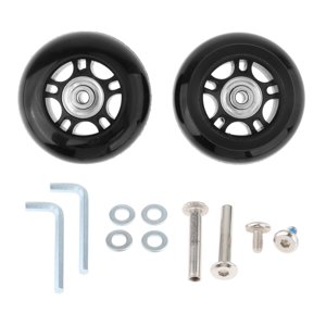 Bothyi - Ruedas De Maleta De Repuesto Juego De Ruedas De Repuesto De Maleta De Equipaje Flexible 70X24Mm