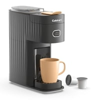Cafetera Cuisinart Soho™ De Una Sola Porción Negra Ss-7Bk 180-360 Ml