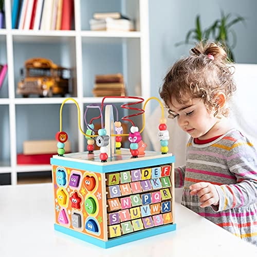 Cubo De Actividad Para Bebé Qilay Qilay 5 En 1 Multipropósito