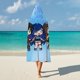 thumbnail image 5 of Funneh Krew Manta Capa con Capucha Anti-Bolitas, Manta de Lana Ártica Suave, Manta Portátil de Felpa Ligera y Lujosa, Poncho para Siesta en Casa y Oficina, 100*130cm, 5 of 6