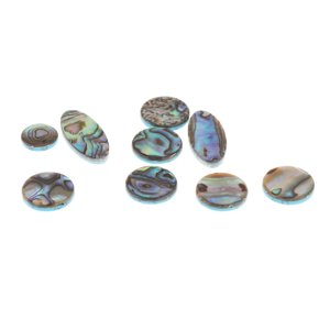 Genérico - 9 Botones De Dedo De Saxofón, Piezas De Repuesto Exquisitas Para Alto Tenor Soprano A