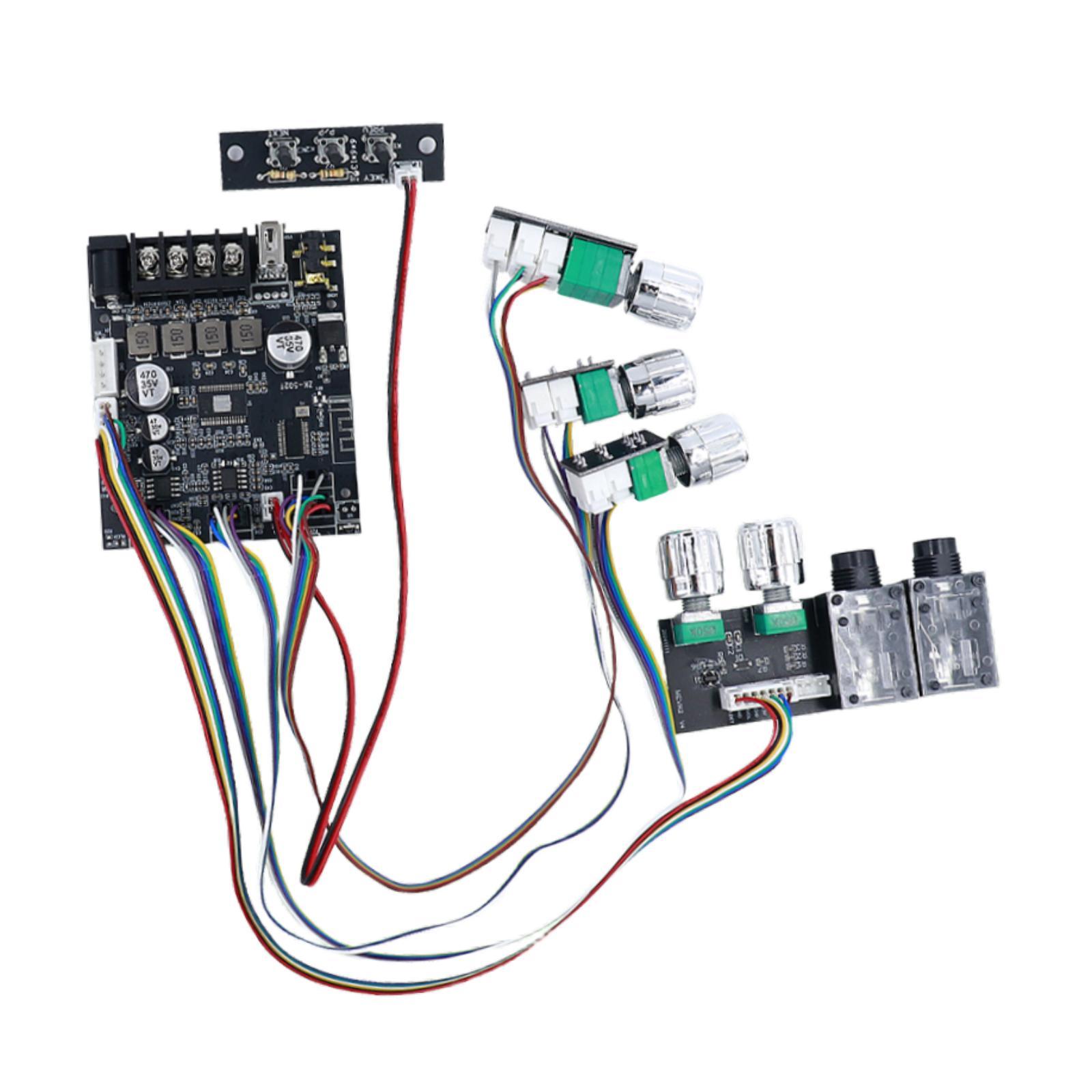 Bothyi - Placa Amplificadora De Potencia Tpa3116D2 Módulo De Sonido Y Micrófono De Alto Rendimiento