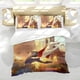 thumbnail image 5 of Liga de Súper Mascotas Conjunto de sábanas temático, trío de piezas, cómodo y amigable con la piel, diseño único, regalo de decoración para el hogar para familiares, amigos y fans, 90 cm * 190 cm, 5 of 6