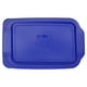 thumbnail image 2 of Tapa de repuesto Pyrex 233-PC 2.8 L azul laguna para fuente de hornear, 2 of 4