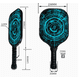 thumbnail image 2 of Paletas de Pickleball, juego de superficie de fibra de vidrio con raquetas aprobadas por la USAPA, juego de paletas de Pickleball para hombres y mujeres, 2 of 5