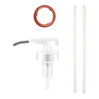 Bothyi - Boquilla De Botella De Jarabe Portátil Para El Hogar Boquilla De Rociador De Aceite Blanco