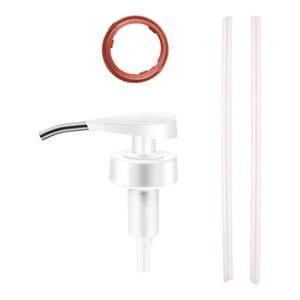 Bothyi - Boquilla De Botella De Jarabe Portátil Para El Hogar Boquilla De Rociador De Aceite Blanco