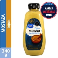 Mostaza Dijon Squeeze 340 G Great Value