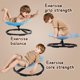 thumbnail image 2 of Silla giratoria sensorial GAKINUNE para niños con autismo, 2 of 9