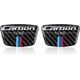 thumbnail image 3 of 2 pegatinas universales de fibra de carbono para coche, protectores de borde de puerta compatibles con BMW E90, F30, G20, G28, E60, F10, G30, G38, E70, E71, F15 y F16., 3 of 7