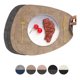 thumbnail image 1 of Set 4 Individuales Ecocuero Impermeables Antimanchas Reversibles Jaspeado Beige, 1 of 9