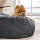 thumbnail image 4 of Cama para mascotas, relajante, para perros pequeños, rosquilla, lavable, 60 cm, 4 of 6