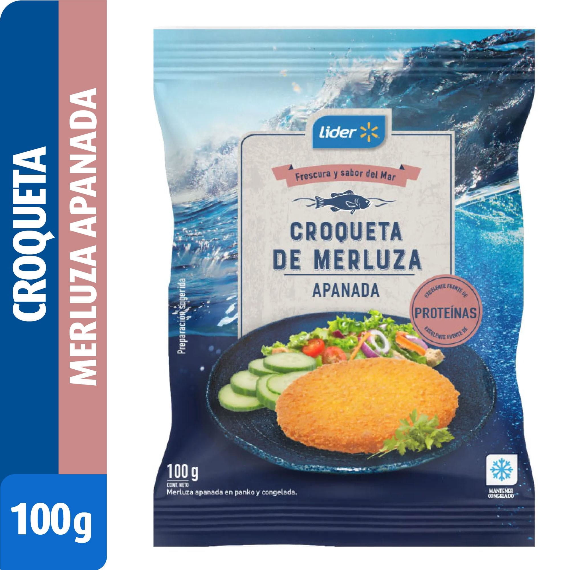 Croqueta De Merluza Apanada 100 g Lider