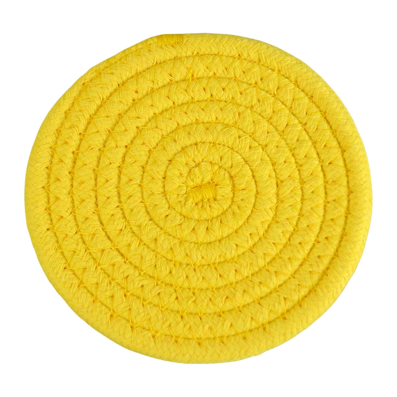 Xmhytop Juego De 4 Portavasos Absorbentes Antideslizantes, Coasters Para Vasos Y Copas De Vino, Estilo A, 11cm, Amarillo