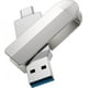 thumbnail image 3 of Pendrive Hoco UD10 USB-C TO USB 3.0 Flash Drive 64GB Metal Grey, 3 of 3