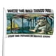 thumbnail image 1 of Bandera Decorativa Donde Viven Los Monstruos Desmarcar 60x90 cm, 1 of 6