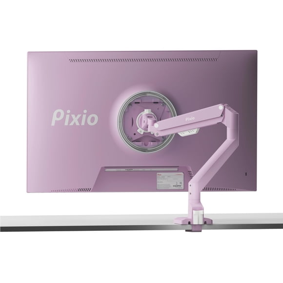 Soporte de escritorio para monitor Pixio PS1S Wave Pink 32 pulgadas