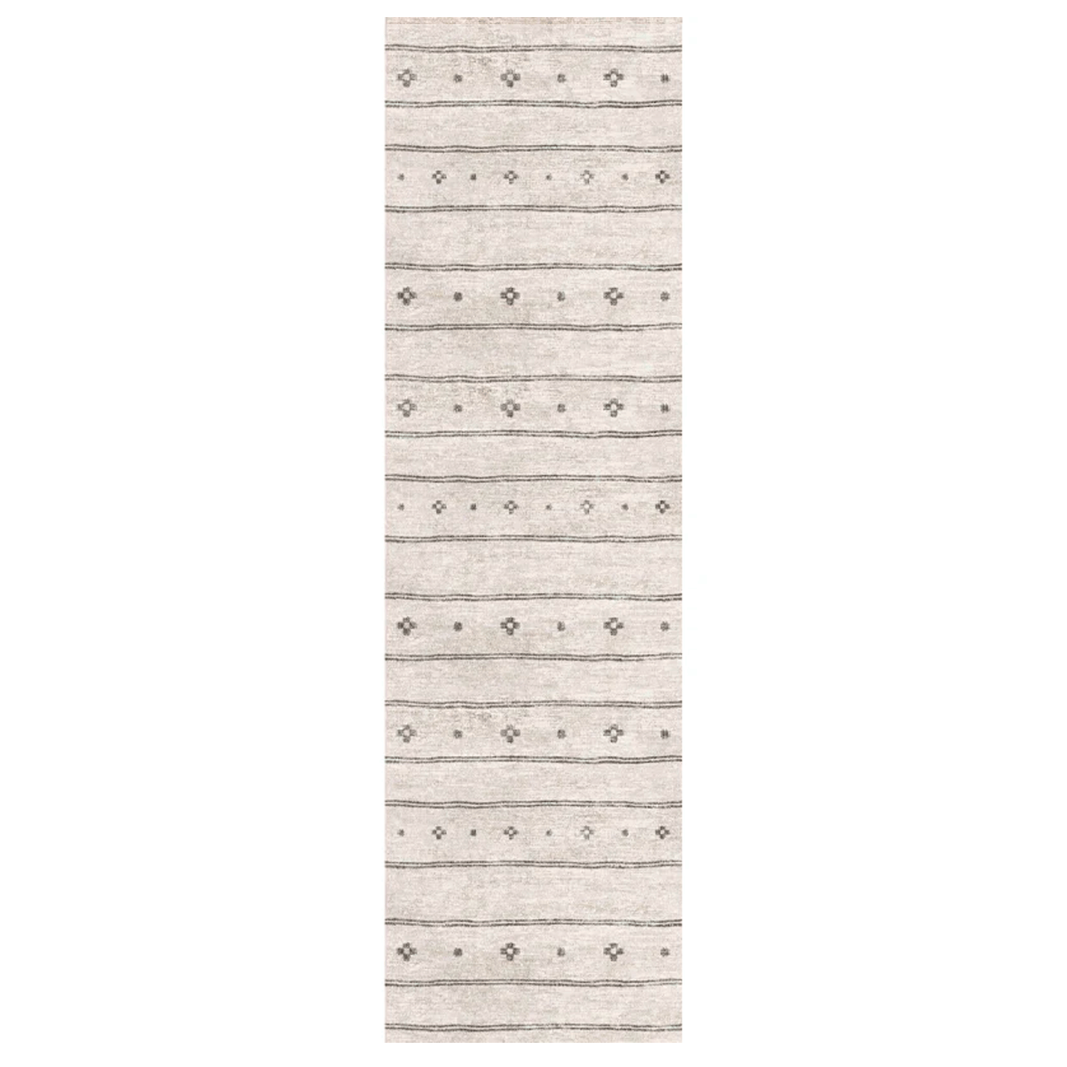 Bazhars - Alfombra Pasillo 70X240 Cm Kendi Nor H0813 Grey D99