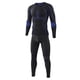 thumbnail image 5 of Ropa interior térmica de invierno para hombre, mallas , pantalones para el sudor, ropa de para proteger para senderismo, montañismo, entrenamiento, esq XXL negro, 5 of 5