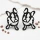 thumbnail image 2 of Aros pendientes de fantasia bulldog frances black, 2 of 3