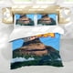 thumbnail image 5 of Lava Conjunto de sábanas temático, trío de piezas, cómodo y amigable con la piel, diseño único, regalo de decoración para el hogar para familiares, amigos y fans,135cm *200cm, 5 of 6