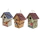 thumbnail image 4 of 3Pcs Country Cottages Wood Bird House Hanging Birdhouses Condo Jardín Decoración, 4 of 6