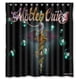thumbnail image 1 of Cortina de ducha Motley Crue, juego de cortinas de baño con ganchos, tamaño 60 x 72 pulgadas, 1 of 3