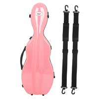 Bothyi - Estuche Para Violín 4/4, Caja Protectora Para Almacenamiento De Violín Para Amantes Del Violín, Regalo Para Jugadores, Color Rosa