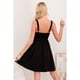 thumbnail image 3 of Vestido Corto Mujer Sin Manga Casual Eventos Tendencia 3365, 3 of 3