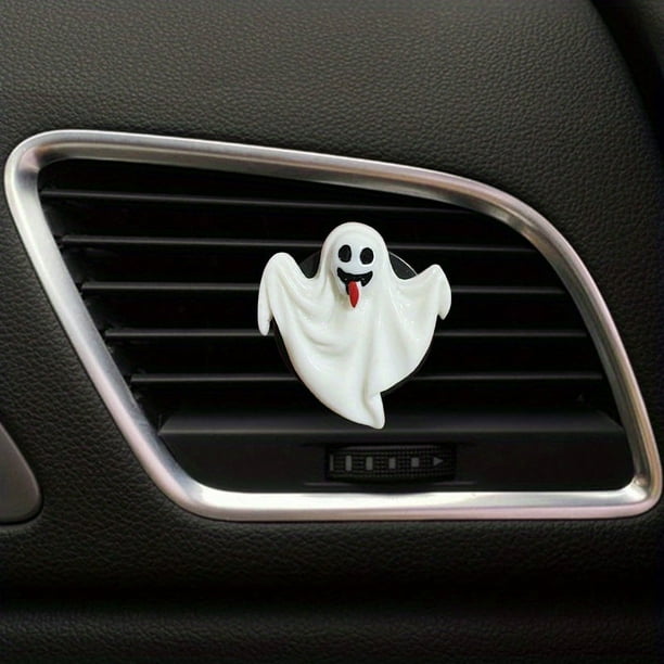 15 Types, Car Aromatherapy, Halloween Pumpkin, Skull, Ghost, Spider, Castle, Bat, Owl, Vampire, Hat, Car Interior Decoration, Party Dressing