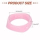 thumbnail image 2 of Uxcell Pulsera de Resina Acrílica Irregular Gruesa para Mujeres, Brazalete Ancho Geométrico Apilable de Carey Acetato, Joyería de Declaración, Rosa, 2 of 6