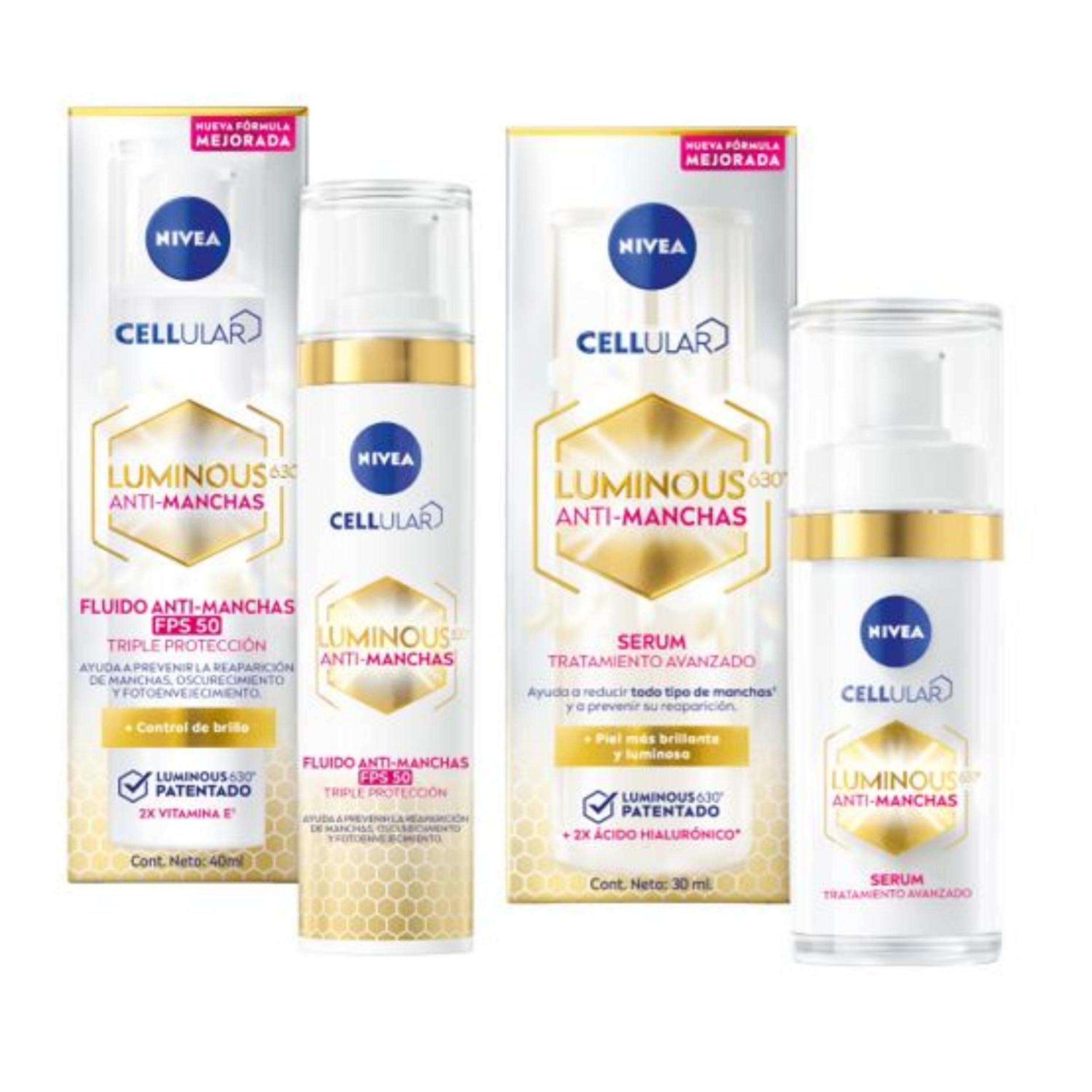 Rutina De Día Luminous630® Anti-Manchas Nivea