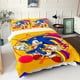 thumbnail image 2 of Cartoon Duvet Cover Cute Printed Children 3-Piece Set 1 Quilt Cover Comforter Bedding Sets King Queen Size, 2 of 5