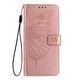 thumbnail image 1 of Funda cartera mariposa para Samsung Galaxy A26 5G con soporte y ranuras para tarjetas Oro rosa, 1 of 5