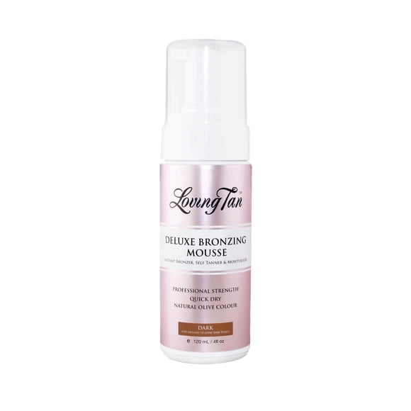 Mousse bronceadora Loving Tan Deluxe Dark 120 ml