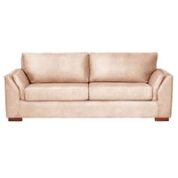 Latam Home - Sofa Cama Milan 2Pl Con Resortes Pocket Cuero Kentucky Beige