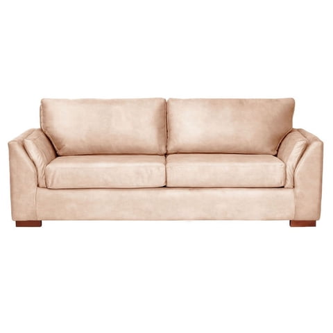 Latam Home - Sofa Cama Milan 2Pl Con Resortes Pocket Cuero Kentucky Beige