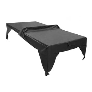 Ioensy - Cubierta Protectora Para Mesa De Ping Pong, Cubierta Protectora Para Tenis De Mesa Para Interior Y Exterior, Color Negro