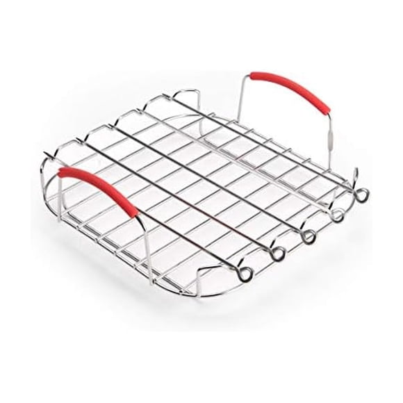 Juego de 6 Piezas para Pinchos y Rejilla de Acero Inoxidable para Instant Pot