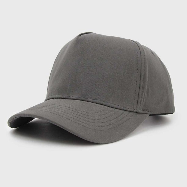 Gorra de Algodón 5 Paneles Lisa Unisex