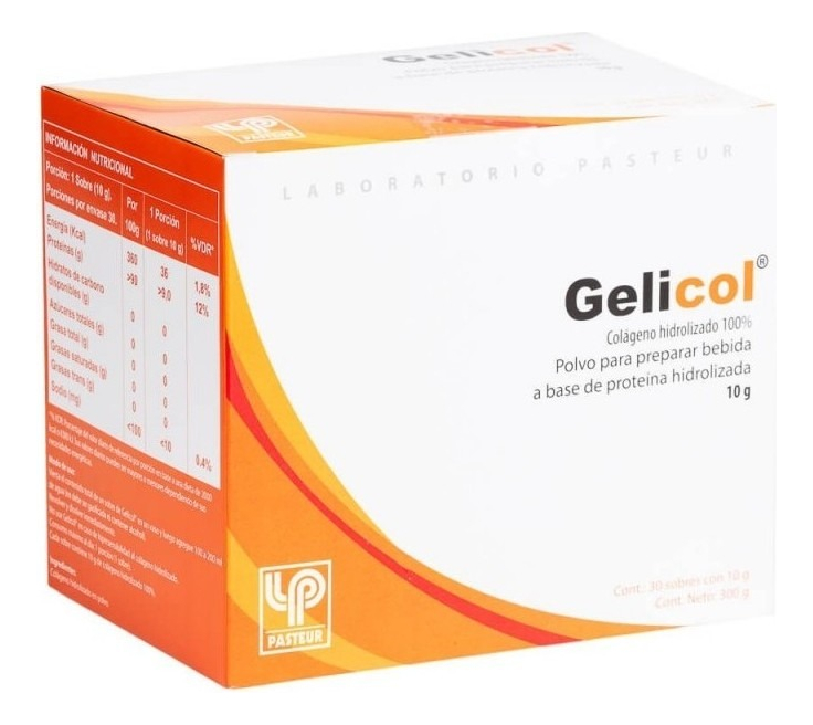 Pasteur - Gelicol Colageno En Polvo 10Gr X30Sob.