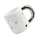 thumbnail image 2 of Taza De Café De Cerámica, Taza De Té Creativa Para Tazas Para Beber Frías Y Calientes, Mujeres, Hombres, Blanco, 2 of 3