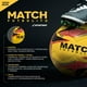 thumbnail image 2 of Balón Futbolito Match Bote Medio T.4 amarillo, 2 of 5